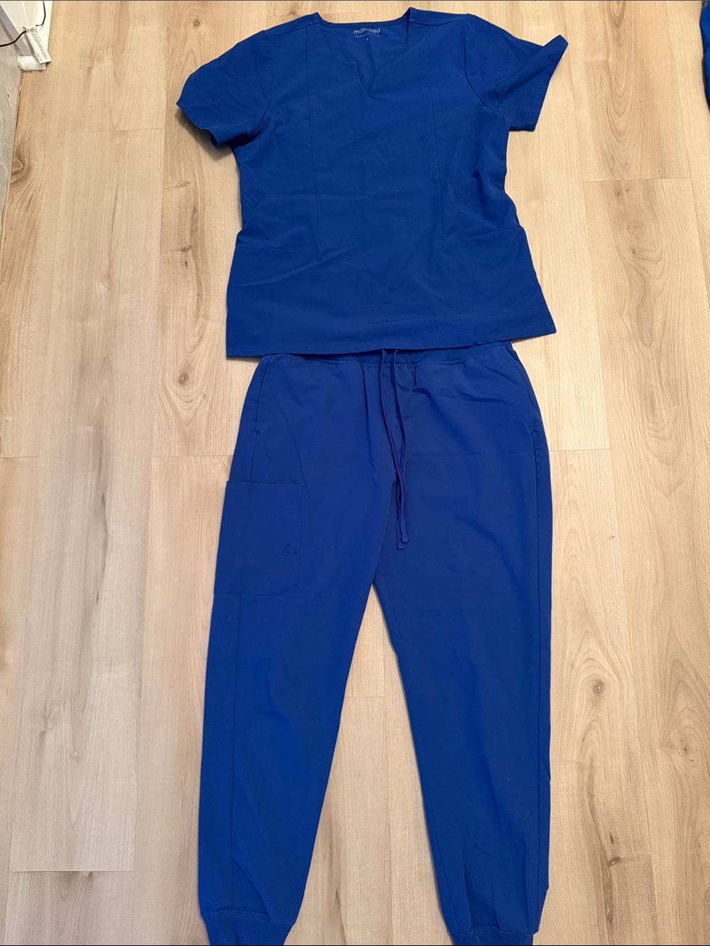 Women’s Royal Blue Jogger Pajama Set by